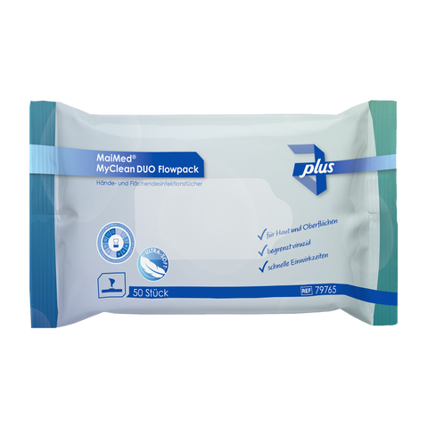 MaiMed MyClean DUO Flowpack Desinfektionstücher