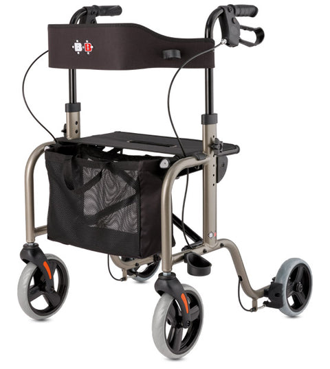 Bischoff & Bischoff RL-Smart – Leichtgewichtrollator aus Aluminium bis 136 kg